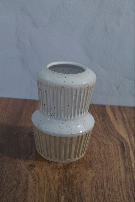 The Pleated Bud Vase