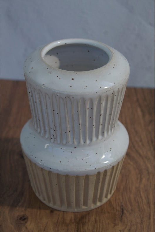 The Pleated Bud Vase